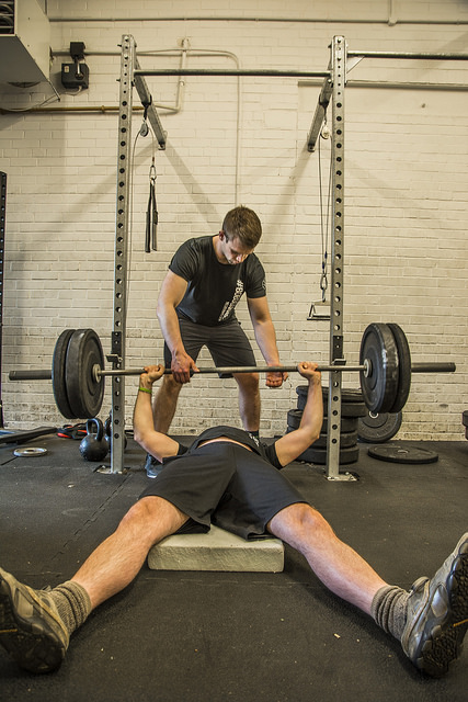 Weight Training at #BOBSGARAGE, photos courtesy of Anthony Robson